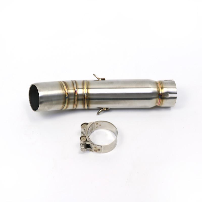 Motorcycle Modification Exhaust Pipe Sports Car Locomotive CBR300 CBR500R Stainless Steel Connection Exhaust Pipe Middle Section