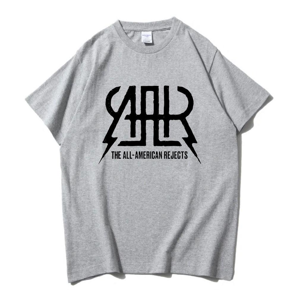 The All-American Rejects Logo Print T-shirt Cotton Short Sleeve Men/Women Tshirts Streetwear Street Style Graphic T Shirt