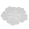 Silicone Mold Reusable Elastic DIY Crystal Glue Flower Coaster Tray Silicone Mold For Home