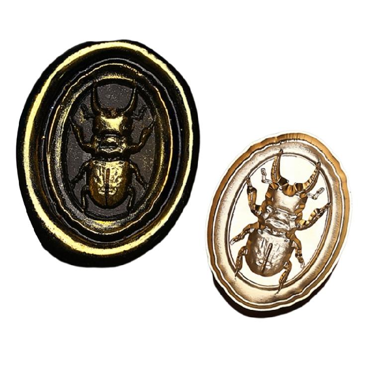 Butterfly Wax Seal Stamp Brass Head Insect Series Sealing Waxed Stamp for Photo Invitation Card Scrapbooking Decorations