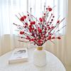 Heart Shaped Berries Branches For Decorations Household Decorative Flowers For Wedding Decoration