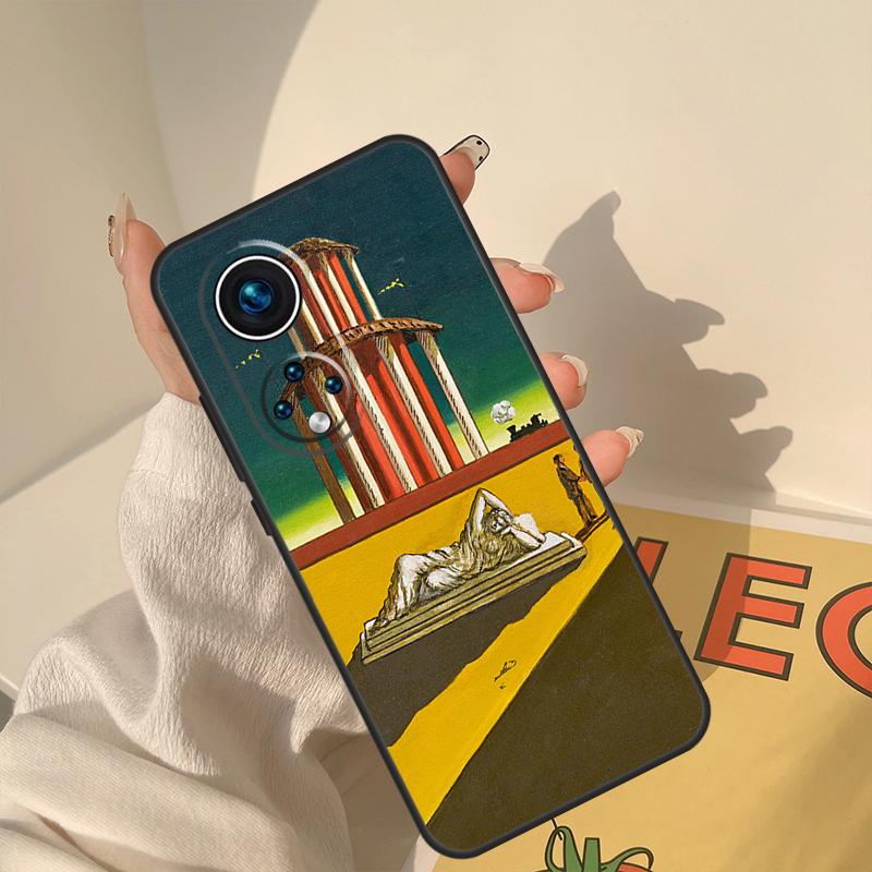 

Художественный чехол Giorgio De Chirico для Honor Magic 7 Lite 5 6 8 Pro Чехол для Honor 200 400 50 70 90 X8a X8b X9a X9b X9c Honor 70
