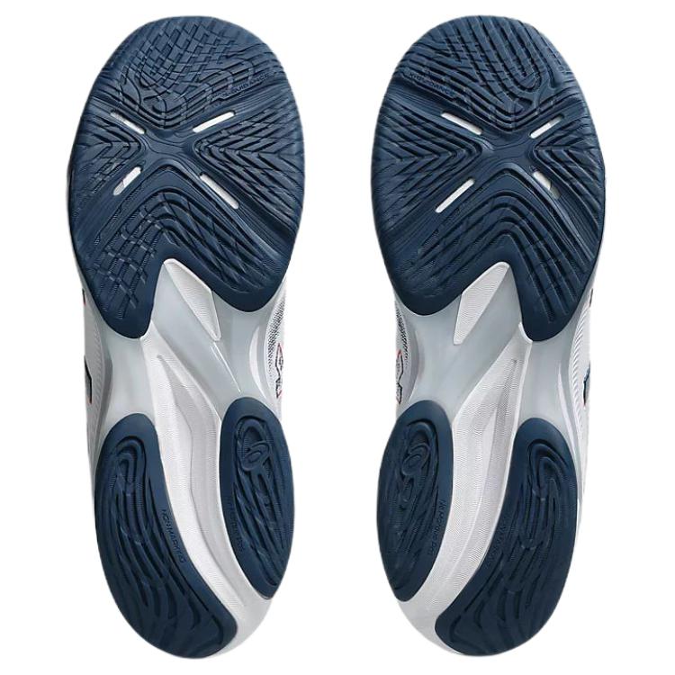 New Asics Netburner Ballistic Ff Mt 4 White Mako Blue 1051A090-101