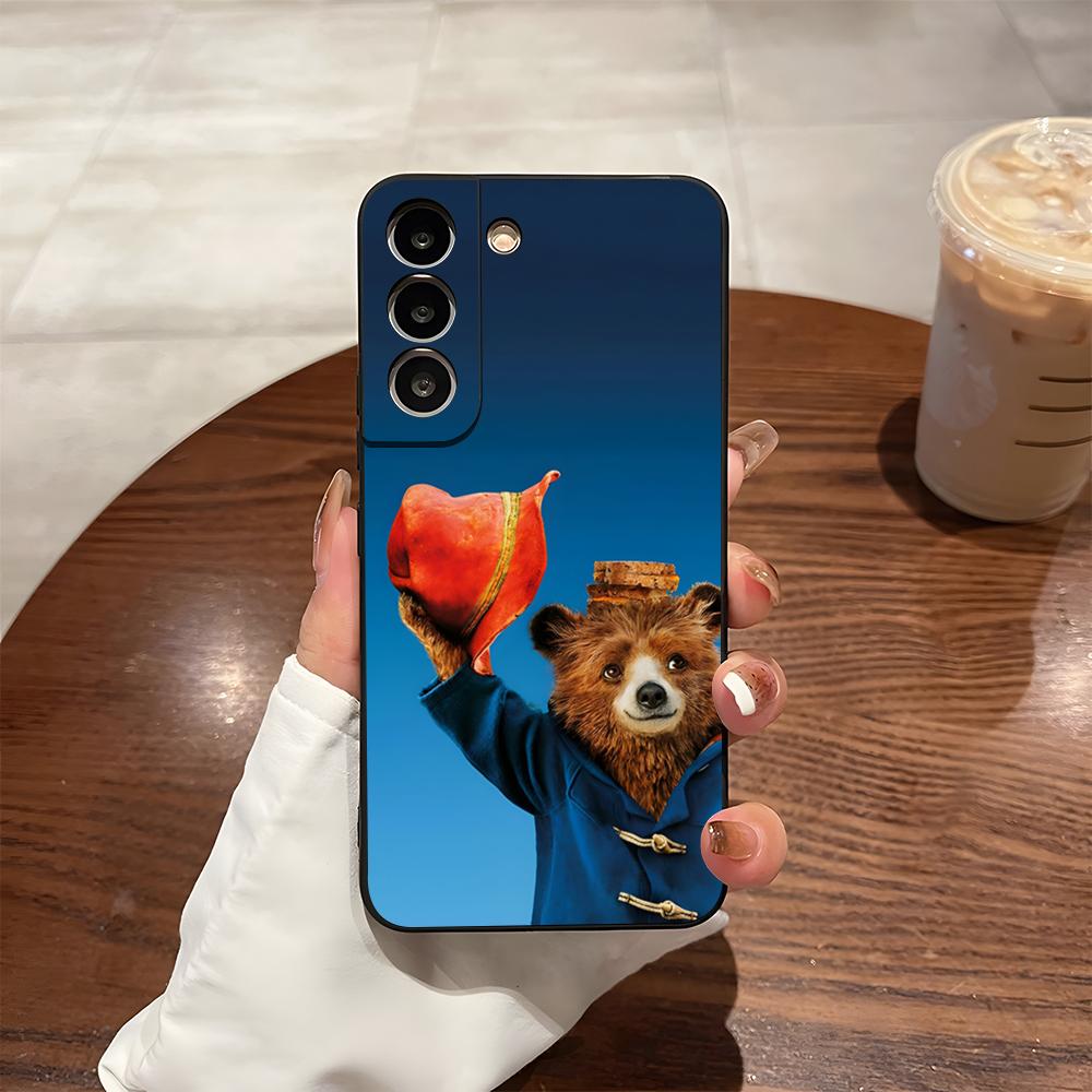 

P-PaddingtonS Bear Phone Case For Samsung S24 Ultra S25 S23 Fe S22 S20 S21 Plus A54 A34 A53 A16 Back Cover Samsung s23