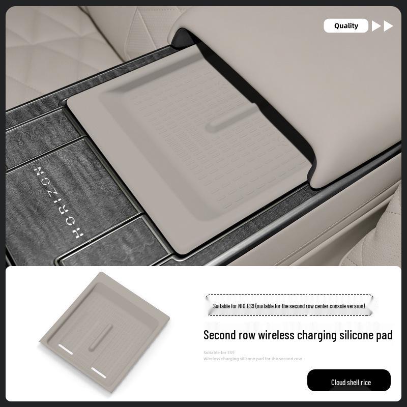 Silicone Anti-slip Pad for NIO ES9 Center Console Wireless Charger – Fits 26 Models