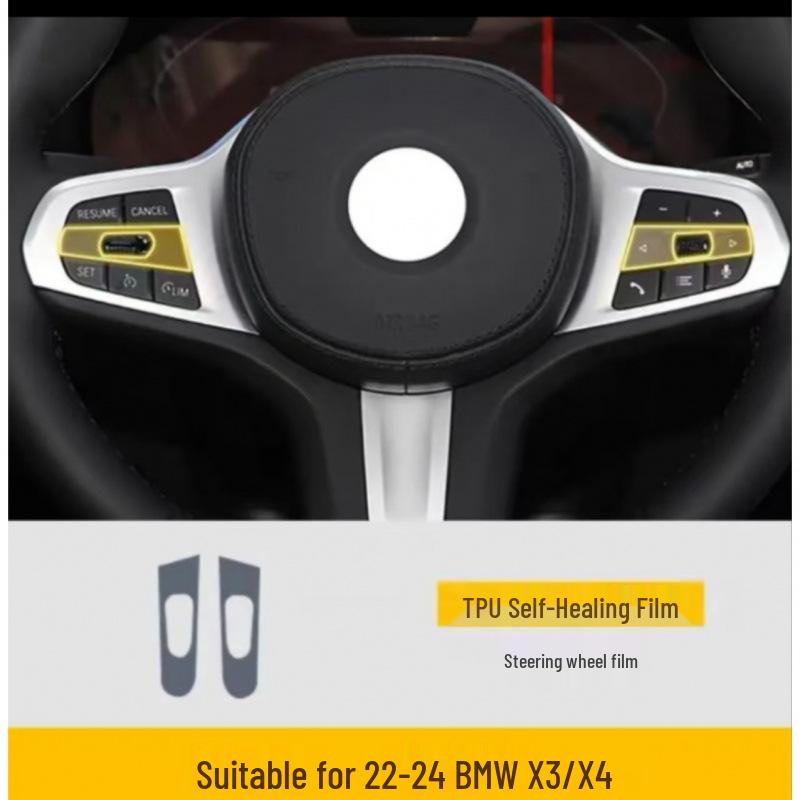BMW X3/X4 Center Console Screen Protector & Interior Film