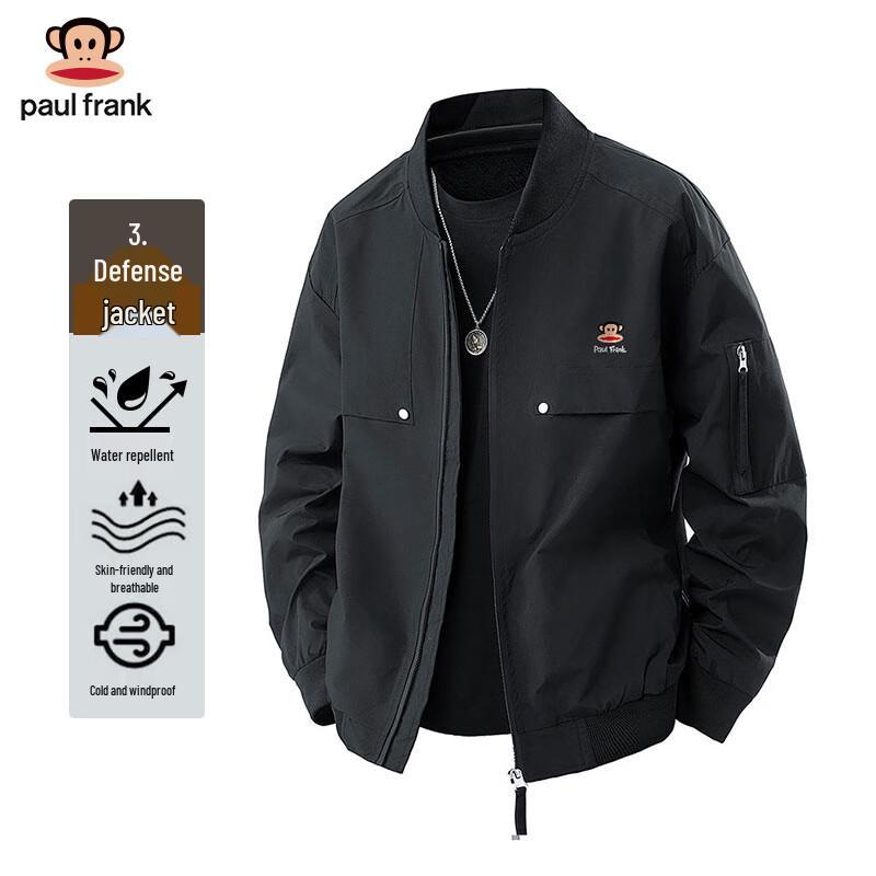 

Paul Frank Men s Casual Baseball Jacket 3XL