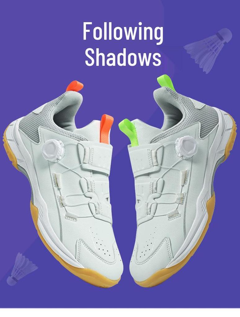 Men's and Women's Anti-Slip Sports Shoes for Volleyball, Badminton, Table Tennis, and Tennis