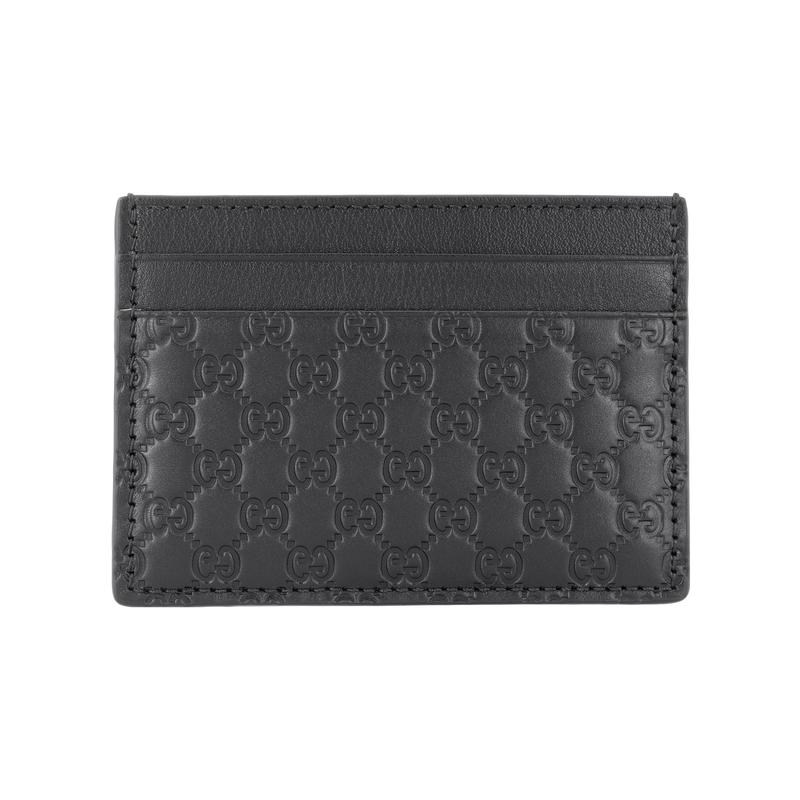 Gucci Presbyopia Logo Embossed Cowhide Card