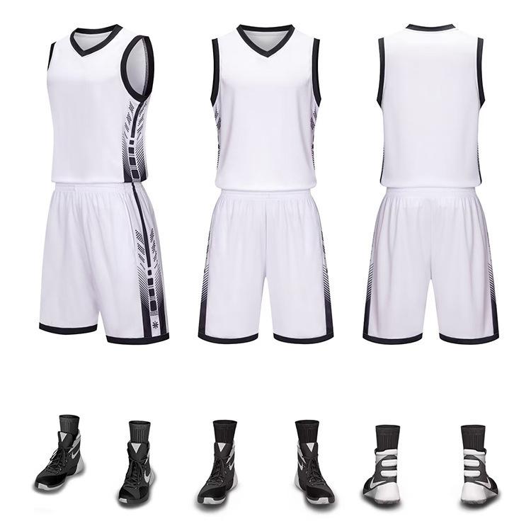 Basketballanzug, Wettkampf-Sporttrainingsanzug, Weste, Herren-Erwachsenen-Kinder-Trikot, atmungsaktiv, Sommer, Damen