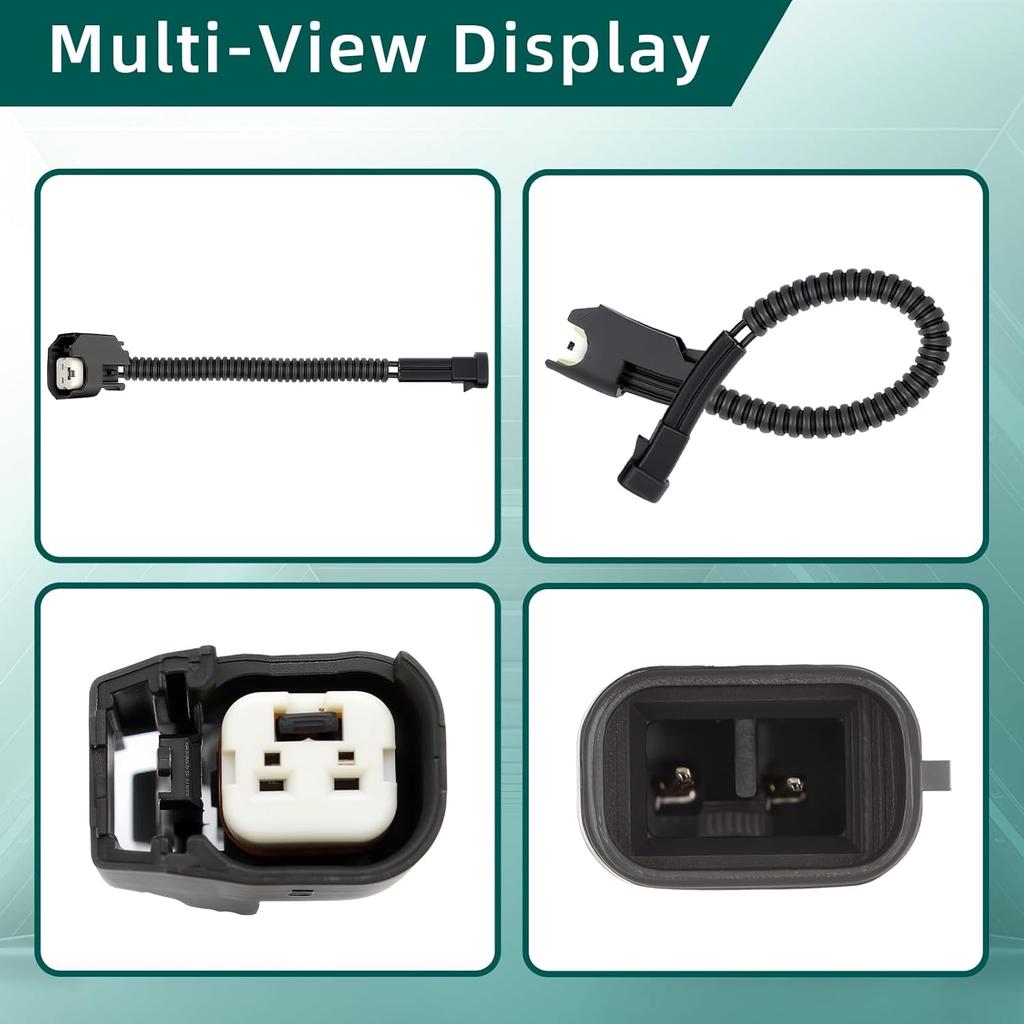 AUTOKAY Injector Adapters Compatible With LQ4 LQ9 4.8 5.3 6.0 Delphi Wire Harness To LS2 LS3 LS7 EV6