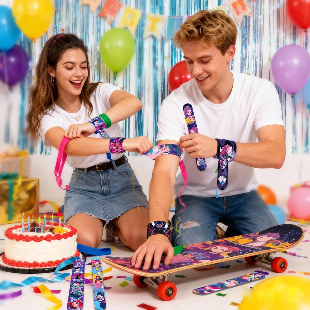 KPOP Witch Hunter Girl Cartoon Party Bracelet for Kids