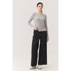 Huit Fake Leather Wide Fit Pants Htwpn5k02t