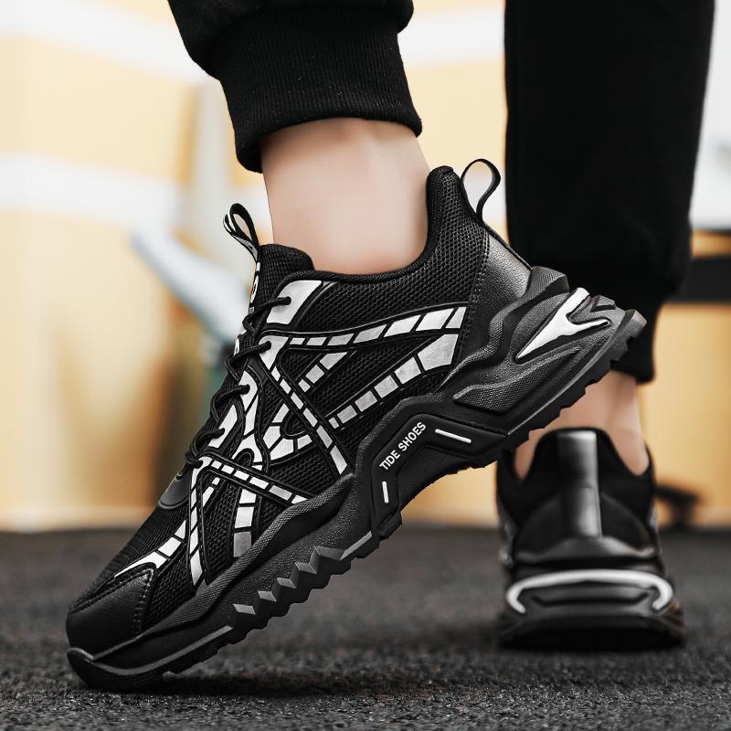 Men’s Jogging Sports Shoes for Women’s Sneakers Casual Street Style Running Sneakers Students Large Plus Size Skate Boarding Shoes 36-45