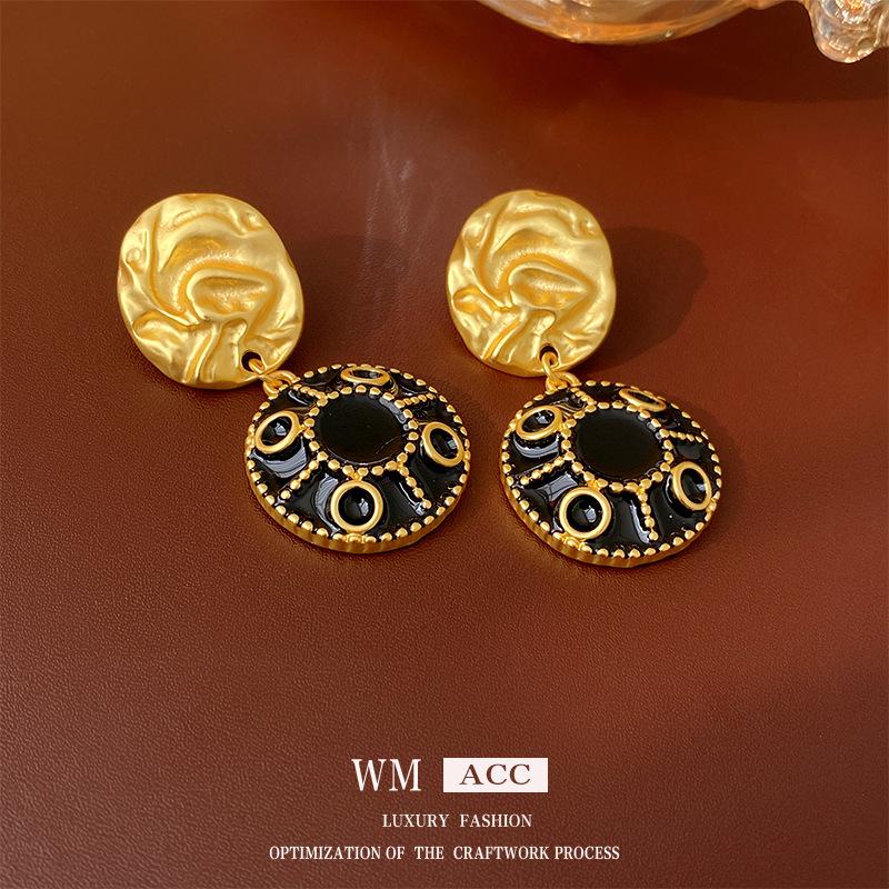 

Винтажные серьги высокого класса в стиле ретро, легкая роскошь