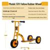 Kindergarten-Dreirad für Kinder 2-8 Jahre - Outdoor-Pedal-Fahrrad für Kleinkinder mit Eltern-Kind-Funktion