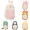 Short Plush Animal Pillow Doll For Kids Dinosaur/lion 17.1in-31.5in