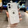Apple 17ProMax Magnetische Klarsichthülle: iPhone Air Vier-Ecken Airbag Sturzsicher Acryl