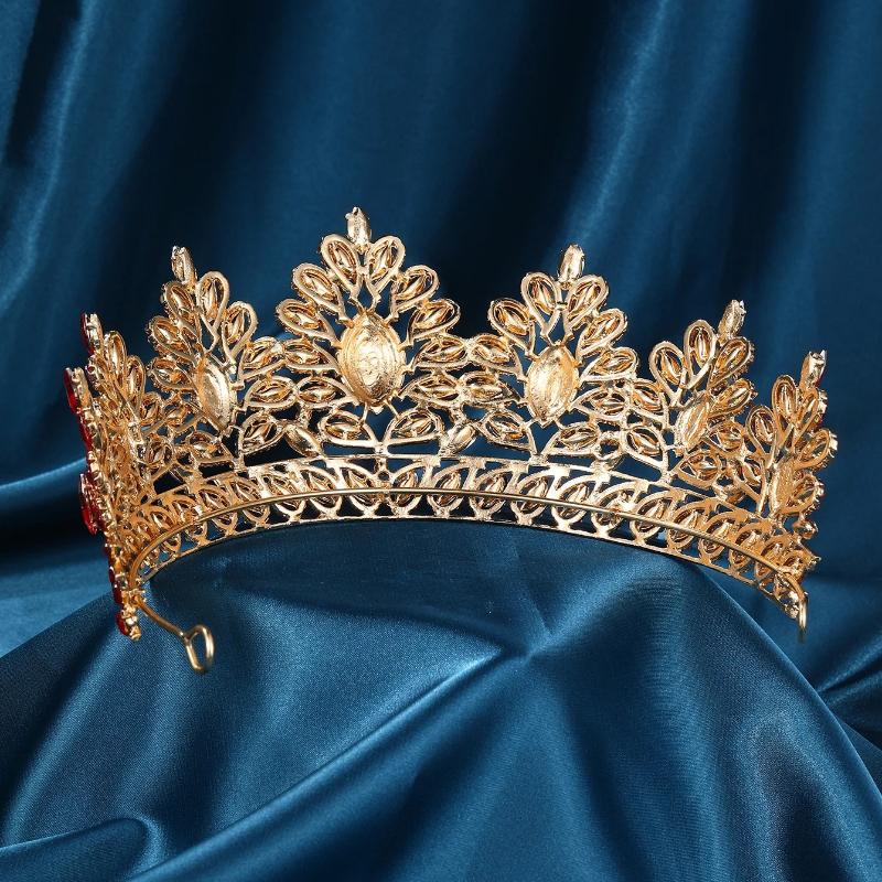 

Tiara Crown for Women, Wedding Tiara for Bride, Crystal Princess Headpiece, Girls Prom Pageant Crown Diadem