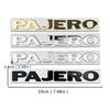 cwykqr1 Metal Car Letters Emblem Trunk Sticker for Mitsubishi PAJERO Decorative Badge Auto Body Side Decal Accessories