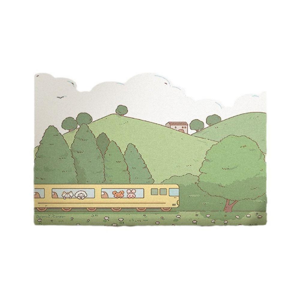 Cartoon Bathroom Foot Mat Water-Absorbing Floor Carpet Dirt-Resistant Foot Pad  Household