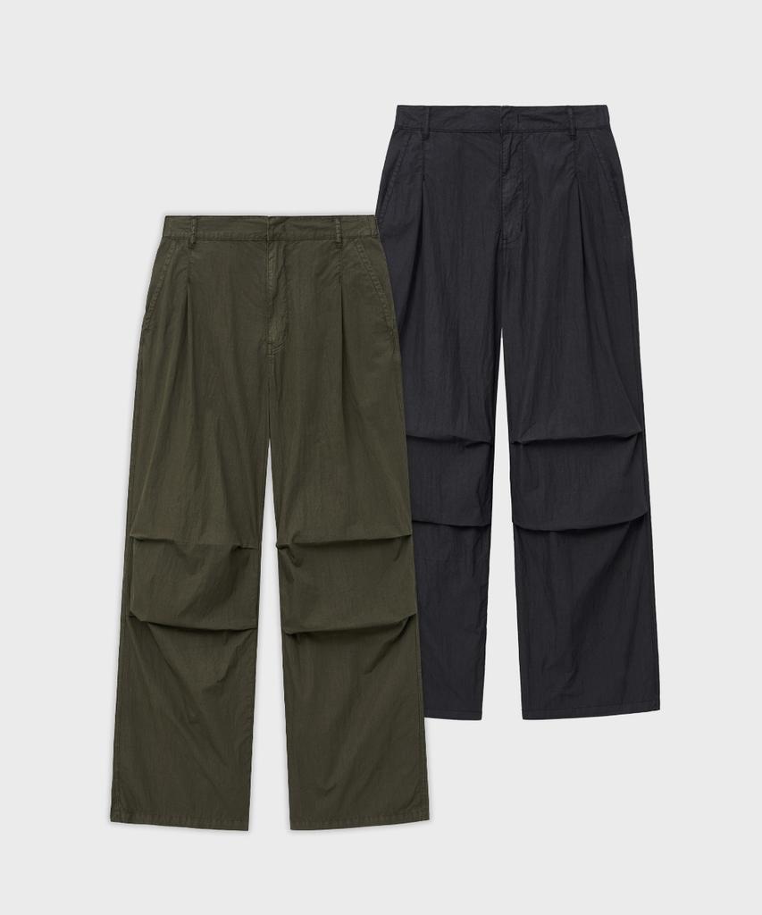 INTEMPOMOOD Half-Banding Parachute Pants: 2 Colors