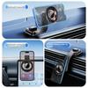CH20 Magnetic Car Dashboard Phone Holder with 360 Degree Rotatable Base Flexible Bending Arm Cellphone Bracket