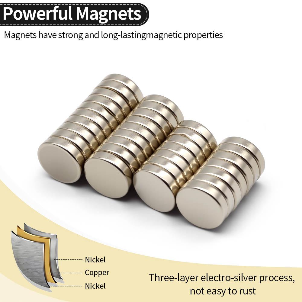 15x4mm Superstark Neodymmagnet N35 NdfeB Permanentmagnetiska imanes Runda Kraftfulla Magneter Kylskåpsmagnet
