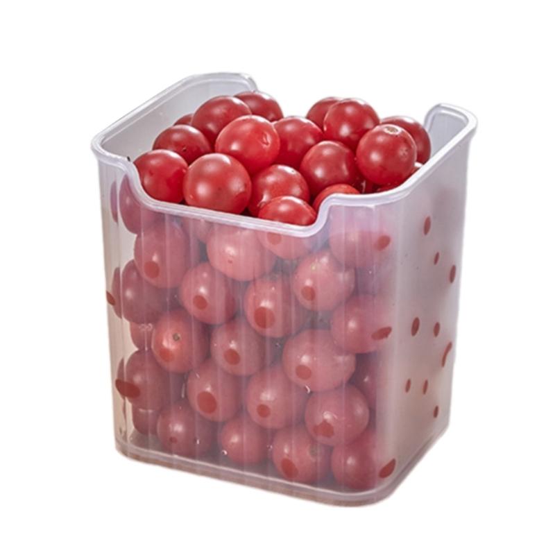 

Space Saving Cold Storage Container Fridge Arrangement Case Large Capacity Fridge Storage Holder Food Container 1