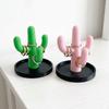 INS Jewelry Storage Tray Creative Bracelets Organizer Cute Cactus Trinkets Plate  Photography Props