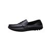 2025 New Men's Bean Shoes Soft Soled Comfortable Korean Style Trendy Single Toe Layer Leather Leather Shoes for Casual Men