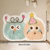 Anti Slip Bath Mat Cute Cartoon Diatomaceous Earth Bathroom Mat With Rubber Backing Quick Drying Foot Mats 40x60CM Shower Carpet