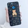 For Honor 9 Lite LLD-L21 LLD-L31 Phone Case Flower Girl Design Soft Silicone TPU Back Housing for Honor 9 STF-L09 STF-AL10 Cover