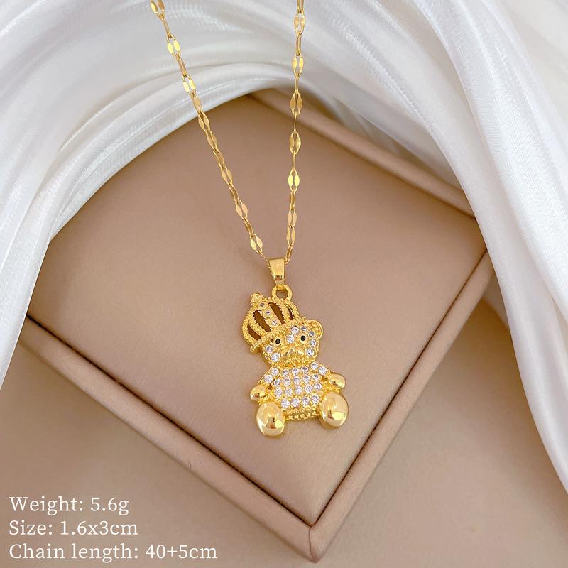 Planet Starry Sky Full Of Diamonds, Slightly Inlaid Design Temperament Shining Necklace Female, Simple Pendant