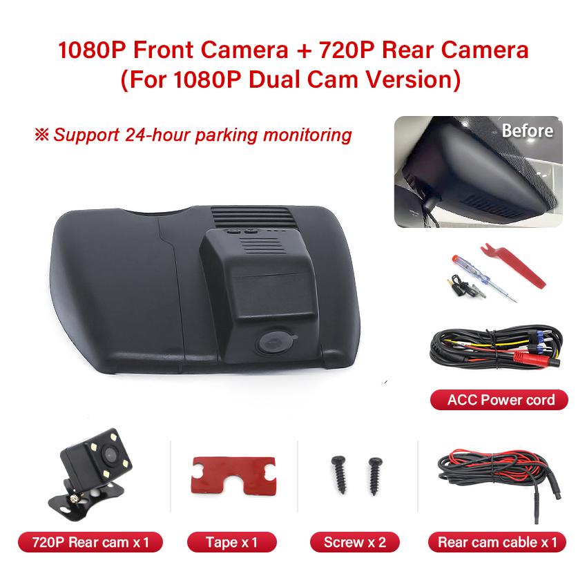 4K 2160P Wifi 24H Car DVR Dash Cam for 2018 2019 2020 2025 2025 For Mazda CX5 KF CX4 CX8 CX9 CX 5 CX 4 Dashcam Driving Recorder