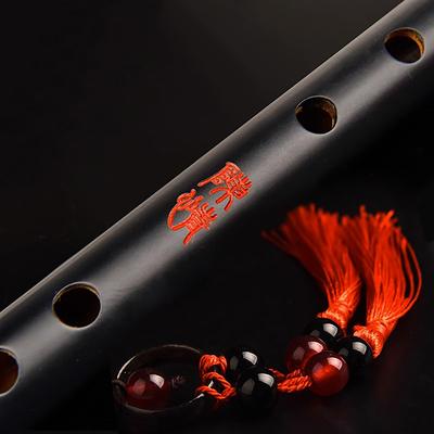 Anime Mo Dao Zu Shi Cosplay Aksesuarları Wei Wuxian Flüt Çin Dizi Enine Flüt Geleneksel Müzik Aletleri