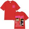 Summer Hot Sale Rapper Beele Album Tour 2026 Graphic T-shirt Men Women Hip Hop Streetwear Tee Y2K Gothic Cotton Oversized T-shirts
