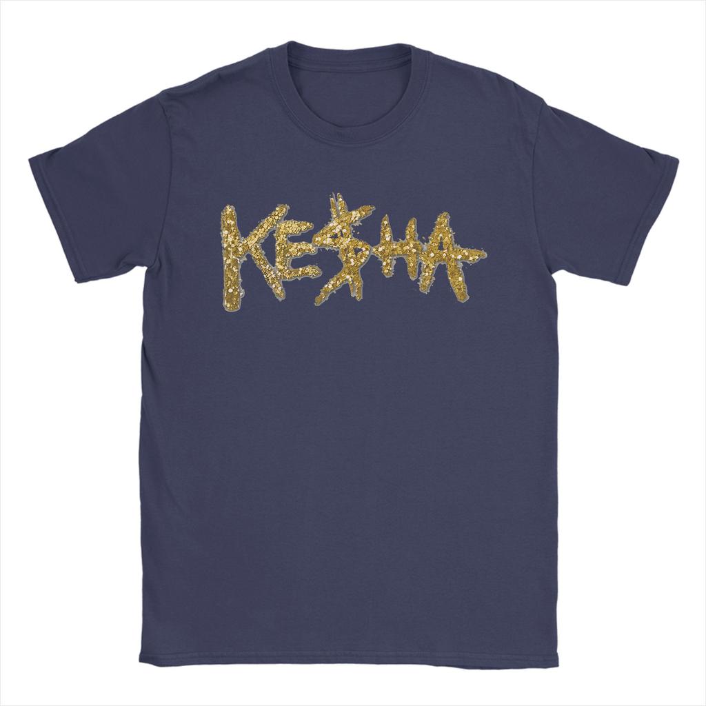 Kesha T Shirt Men 100 Cotton Leisure TShirt Round Collar Tees Short Sleeve Clothes Adult