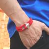 Bracciale Manta alla Moda Uomo Donna 3 Strati Regolabile Corda Animale Marino Braccialetto Accessori Protezione Ambientale Pulseras