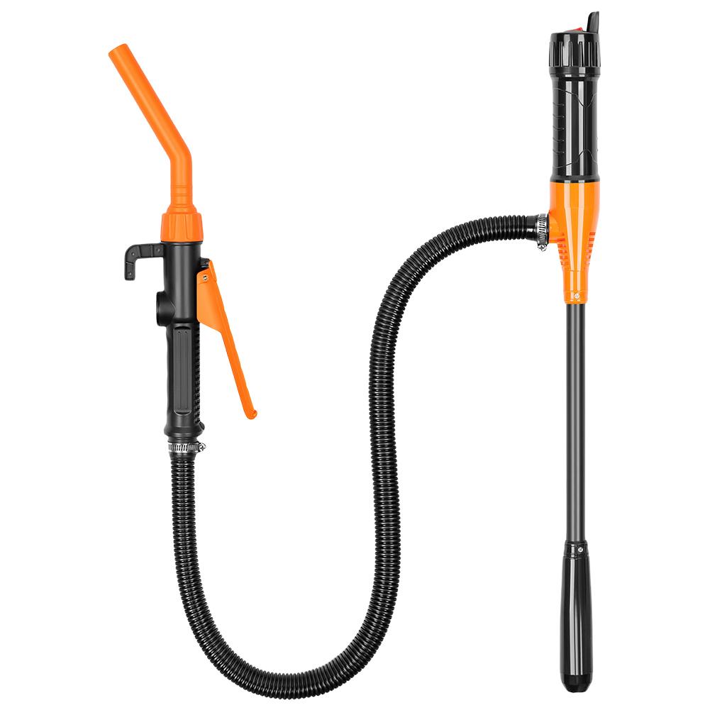 

Портативный насос для перекачки жидкости с насадкой для регулирования расхода Портативный насос для перекачки топливного газа Насос для перекачки автомобильного бензина и масла с питанием от аккумулятора