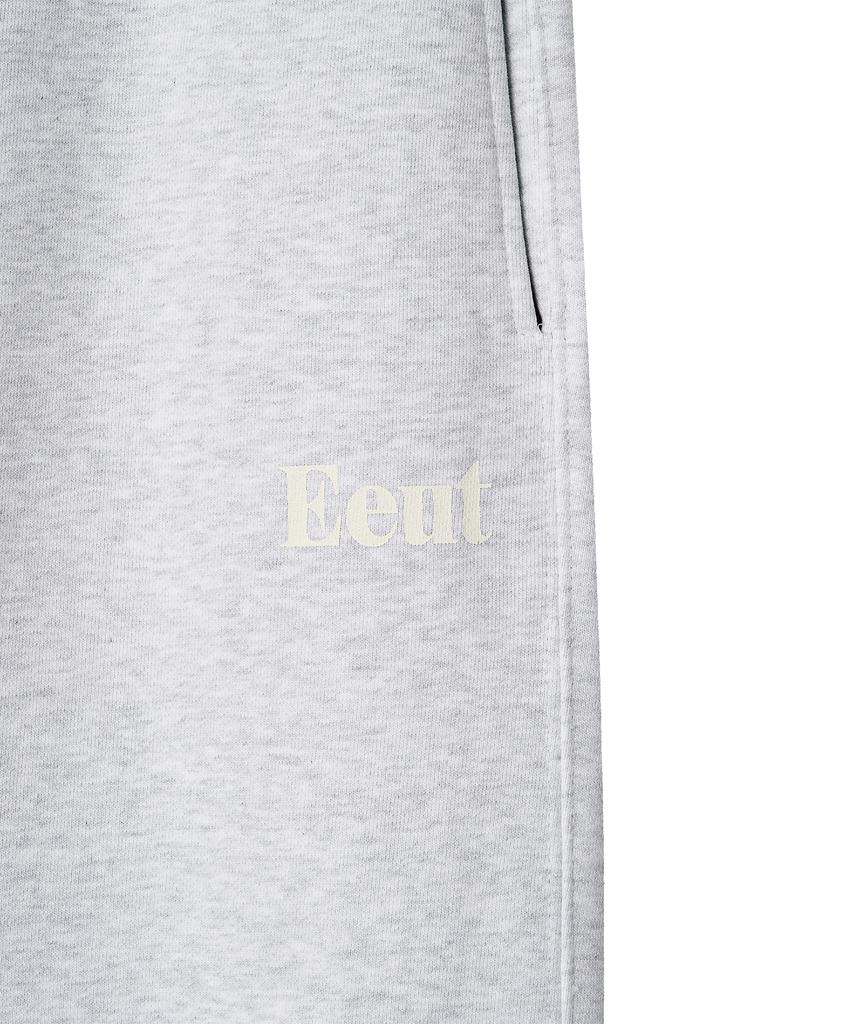 Iuteu Eeut Basic Washed Sweatpants / Melange White