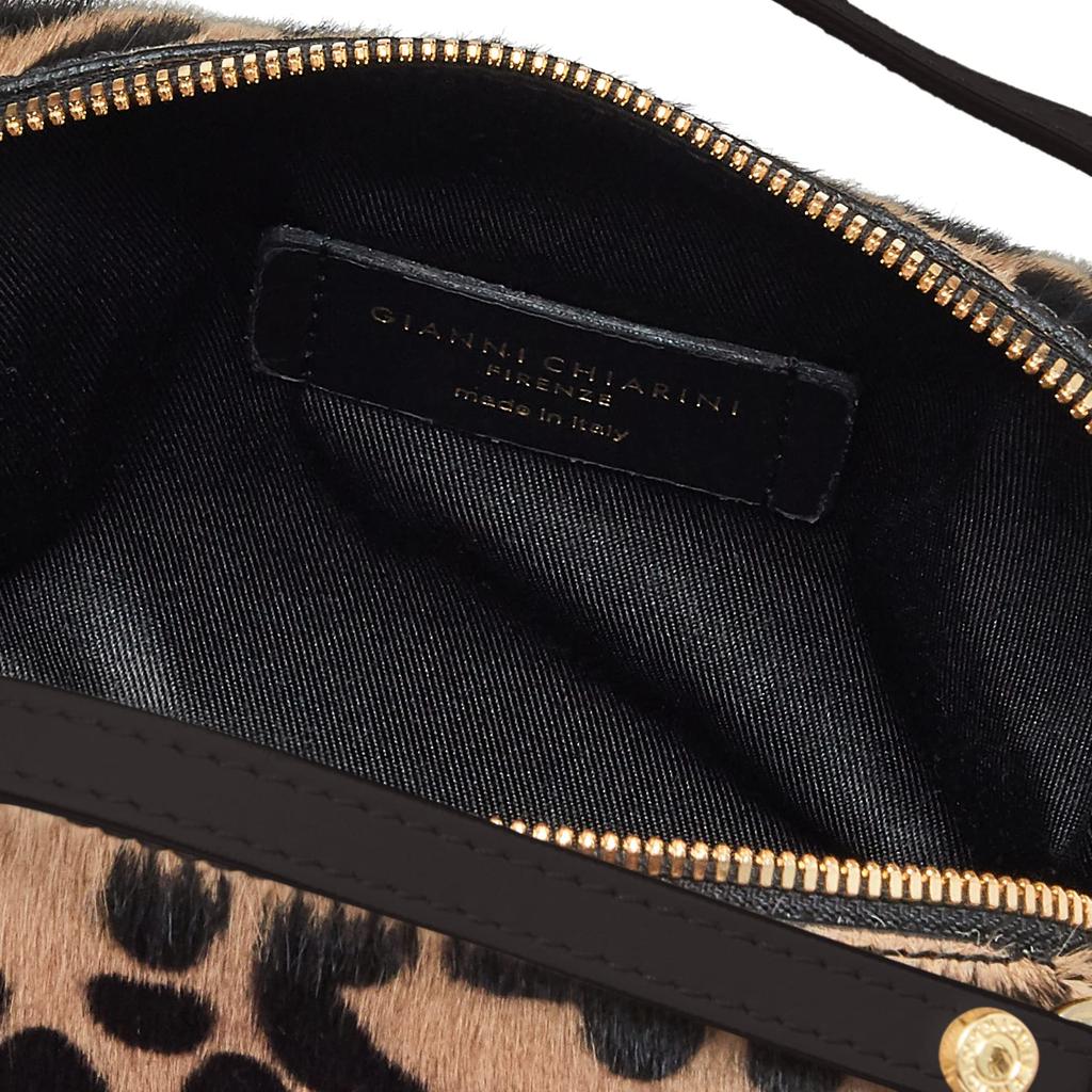 Umhängetasche BS 8145 ALIFA [Gianni Chiarini] CAV-PL Damen LeoMacchiaNera-Nero [item]