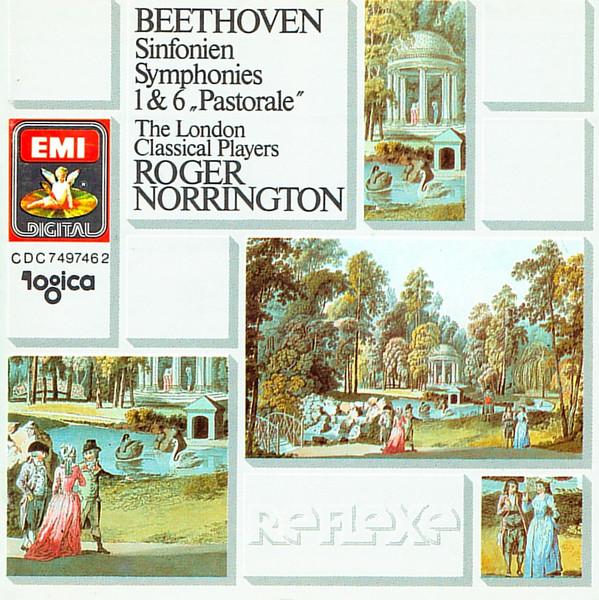 

CD LUDWIG VAN BEETHOVEN - LONDON CLASS - Sinfonien = Symphonies 1 & 6 Pasto CDC7497462 EMI Digital 1988 Europe Classical Used