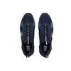 Emporio Armani Polyester Mesh Lace-Up Low-Top Casual Shoes Unisex Sneaker Navy-Blue X8X027XK050D813
