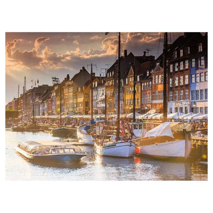 500p puzzle Couche de soleil