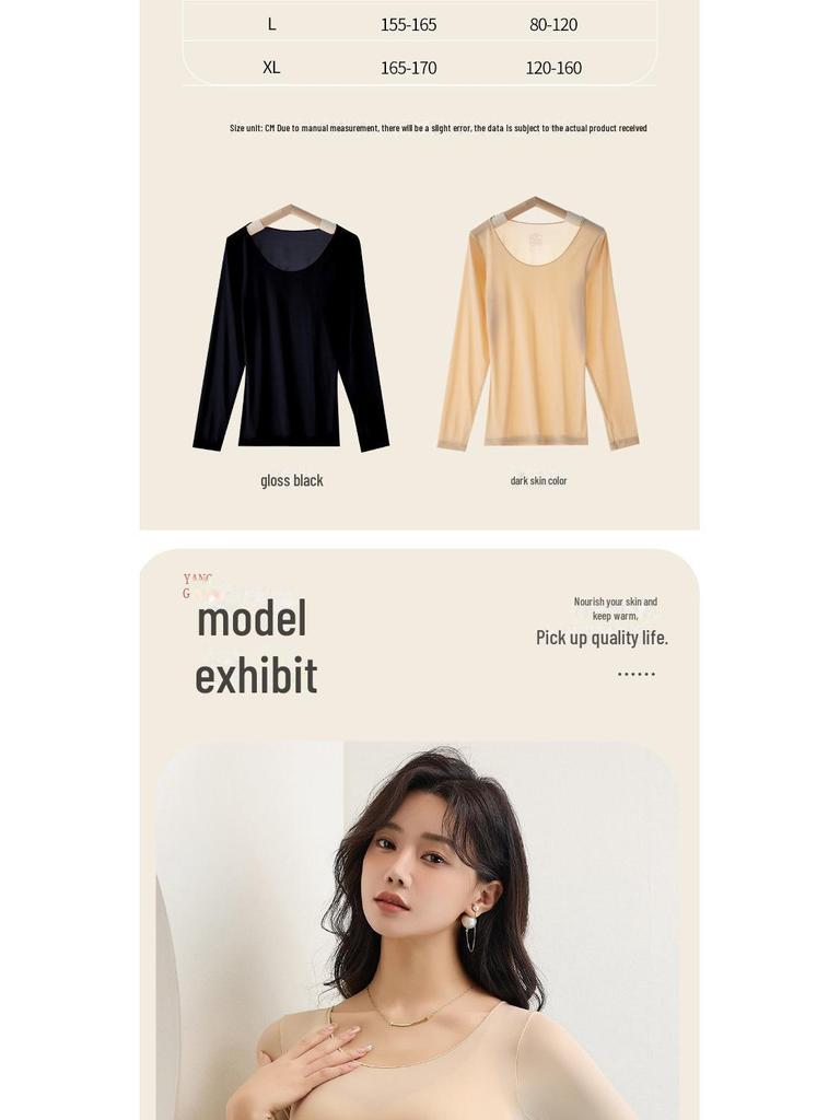 Winter Bestseller Selbstwärmendes Hyaluronsäure Langarm Thermoshirt