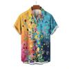 Summer Fashion Short-sleeve Shirt Casual Beach Party Men's