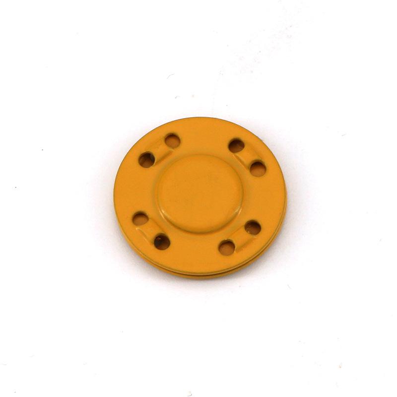 Colored Metal Buttons with Strong Magnetic Snaps - Ultra-Thin, Invisible Fastening, Ideal for Coats and Concealed Use
