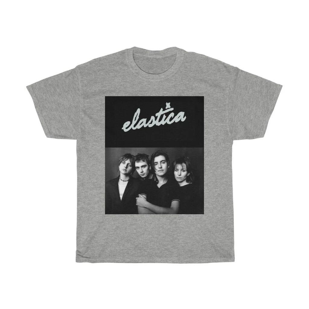 Elastica T-Shirt Indie Rock Unisex Adult Unisex Heavy Cotton Tee Shirt S