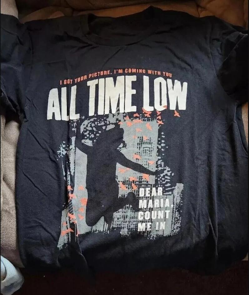 All Time Low Band  Unisex Short Sleeve T-shirt, Size S-4XL